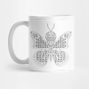 madame death butterfly ecopop Mug